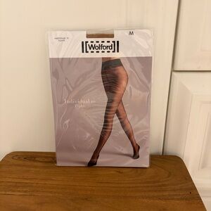 NWT Wolford Individual 10 Tights Size Medium in Gobi